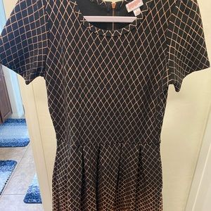 3 Amelia LulaRoe Elegant dresses. All size large. Good used condition.